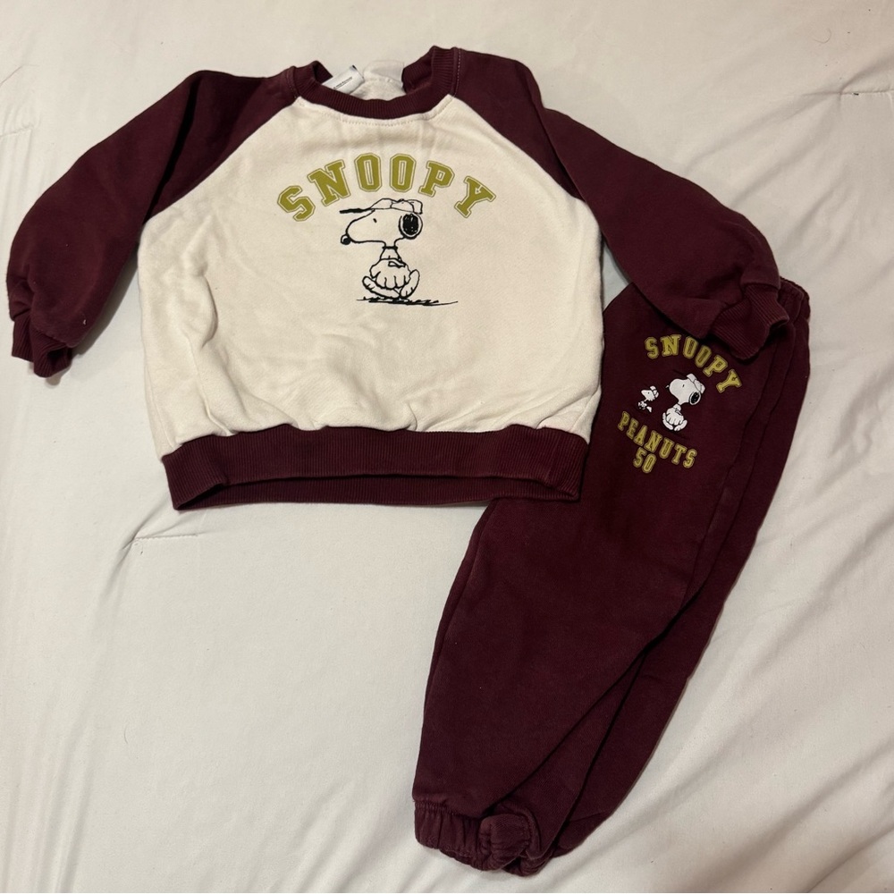 Zara Kids Snoopy Set